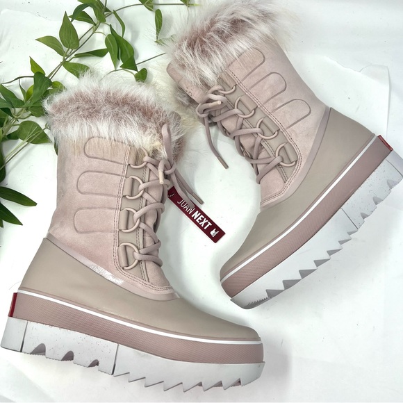 SOREL Joan of Arctic Next Faux Fur Waterproof Boot size 10 - Picture 3 of 14